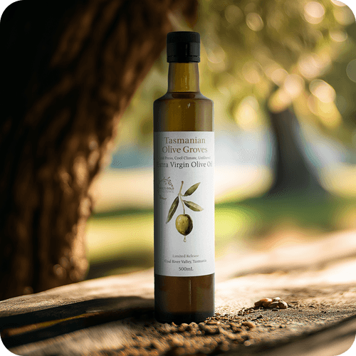 Olive Oil Labels - Hobart Olives
