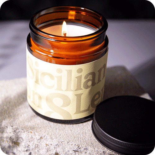 Candle Label in Rolls