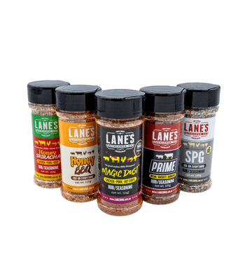 Image of Prime custom roll labels on spice products